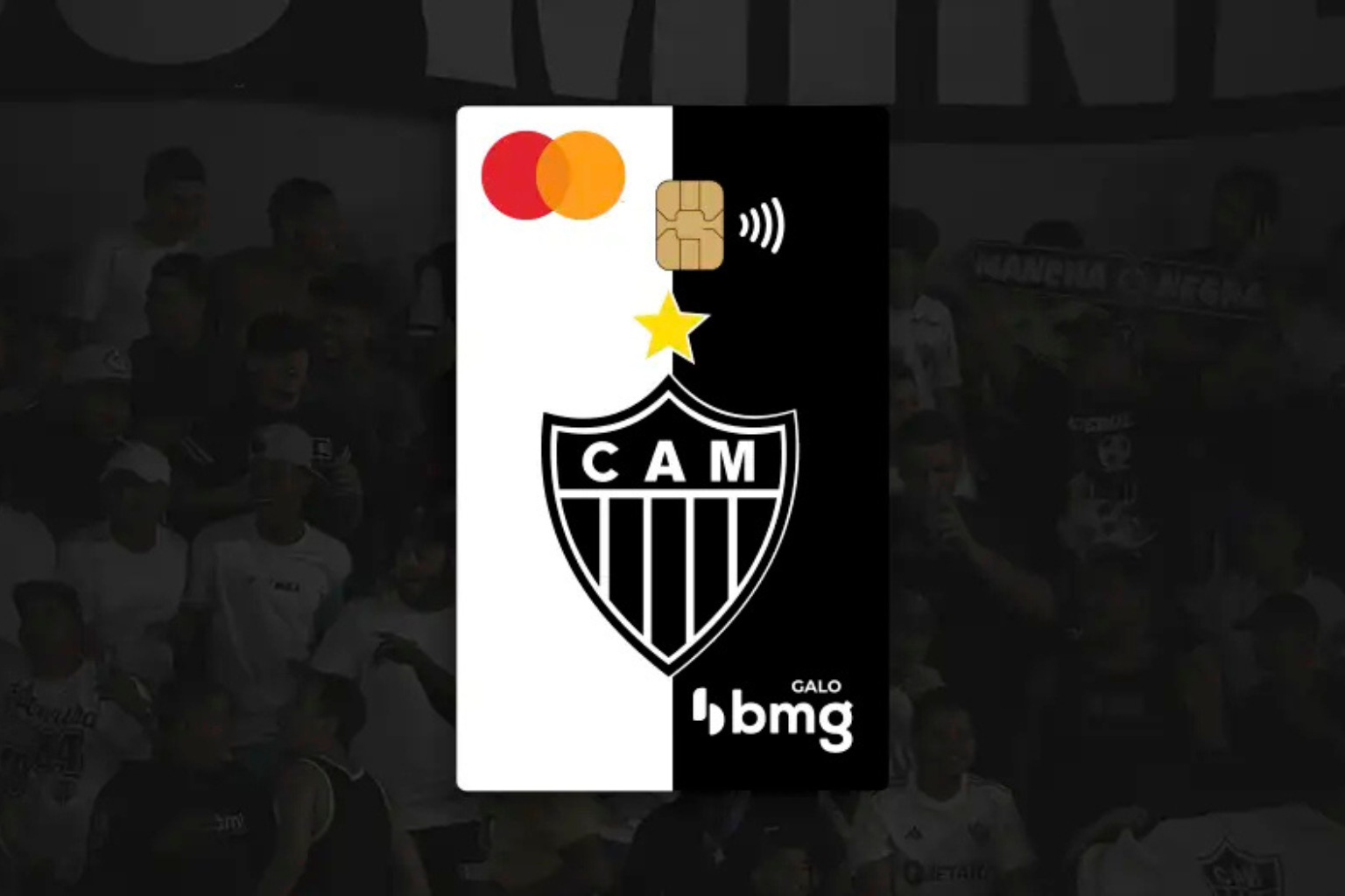 Como pedir seu cartão do Galo