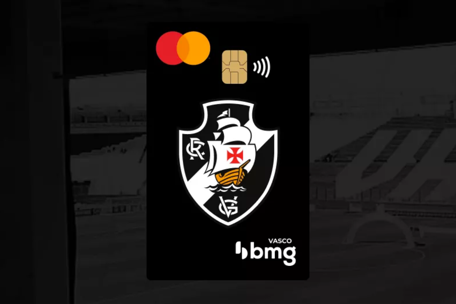 Como pedir seu cartão do Vasco